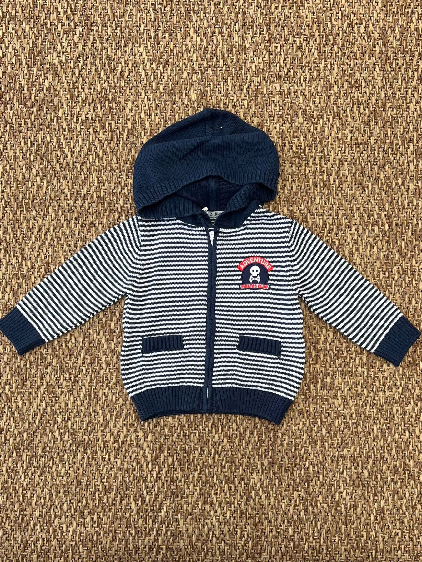 Giacchina in maglia Bimbo BLU DK511/PV24 -  NANU' BABY