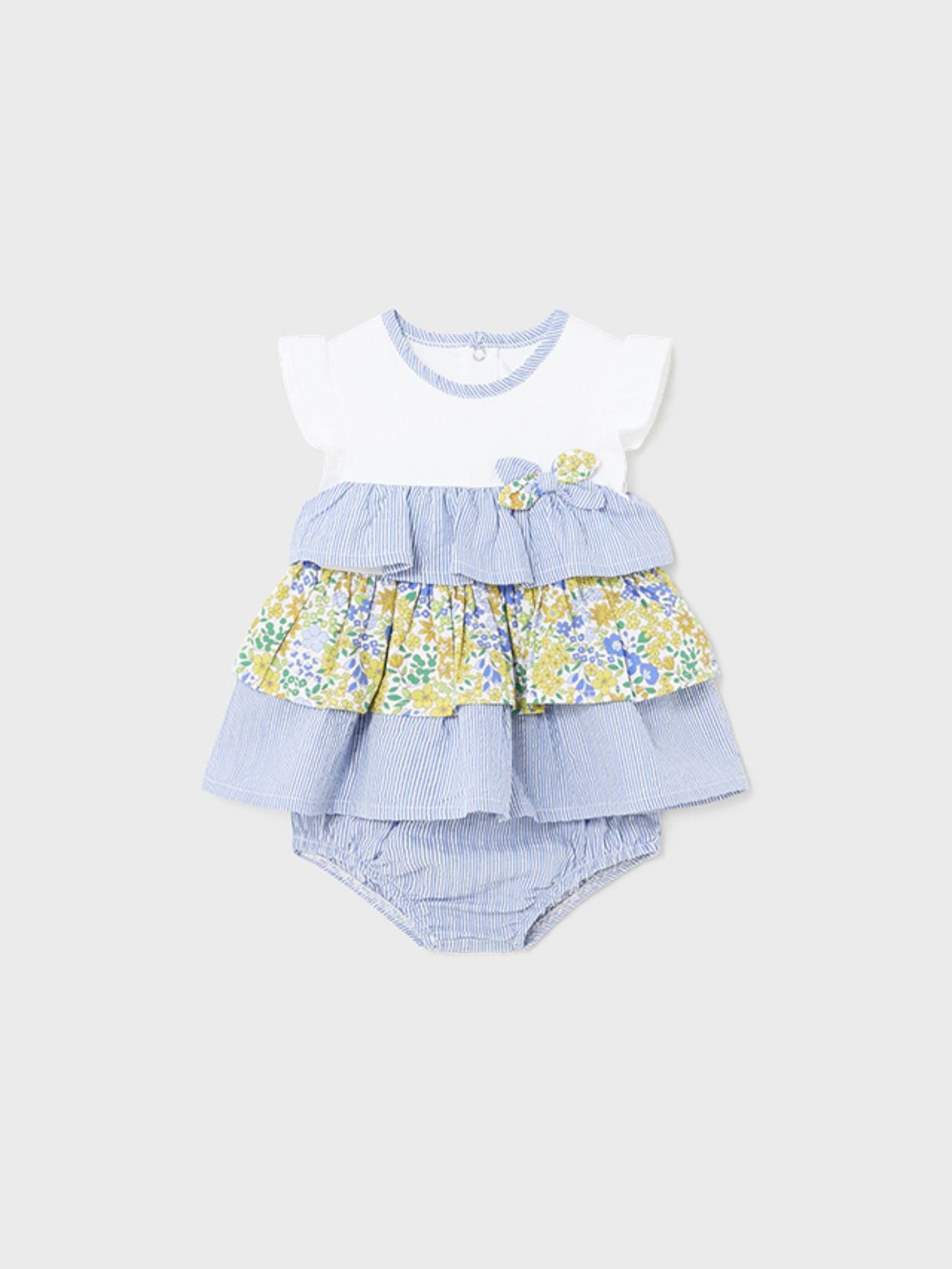 Vestito Bimba GIALLO 1898 -  NANU' BABY