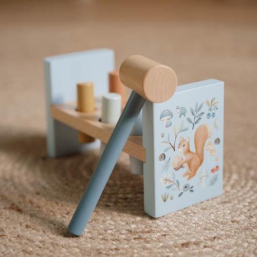 Panca martellante - Amici della foresta  MULTICOLORE LD7246 -  NANU' BABY