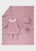 Completo nascita Neonata Rosa EK80019SET by RADICI