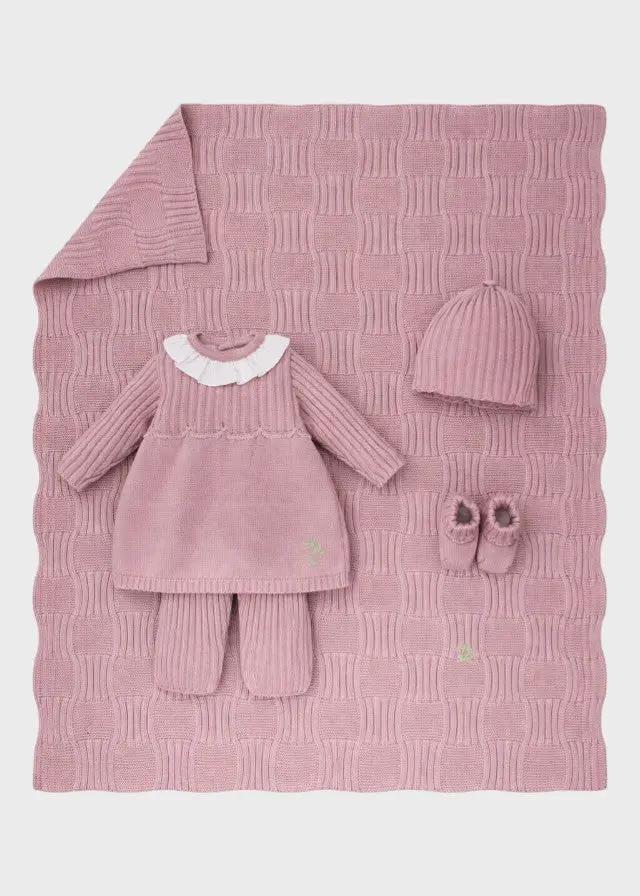 Completo nascita Neonata Rosa EK80019SET by RADICI
