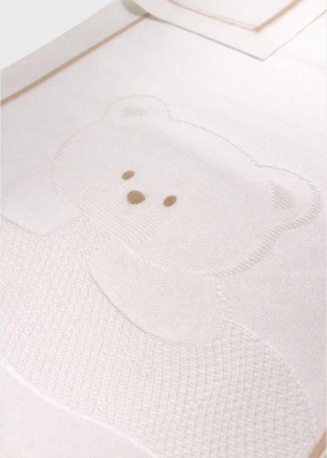 Coperta Neonato Avorio EK5780/A by MARLU'