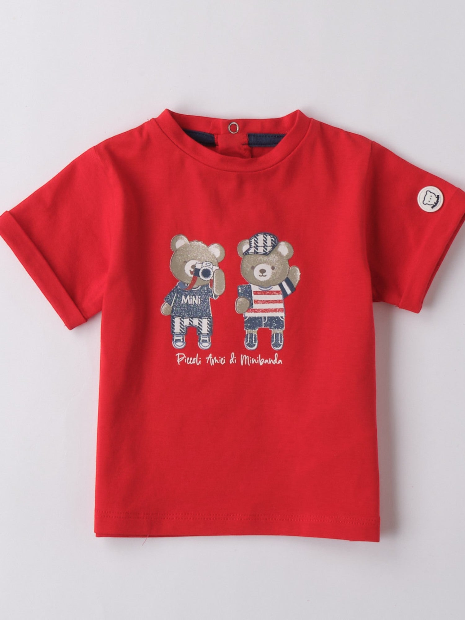 T-shirt Bimbo ROSSO 3B613/2251 -  NANU' BABY
