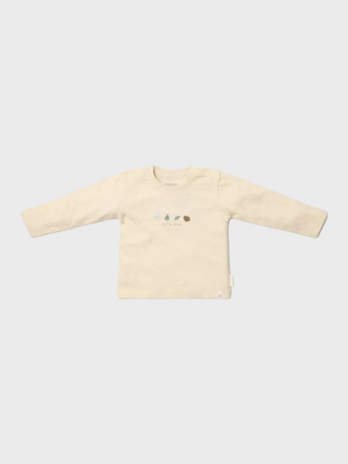 T-shirt Bimbo Avorio CL25091055 by LITTLE DUTCH