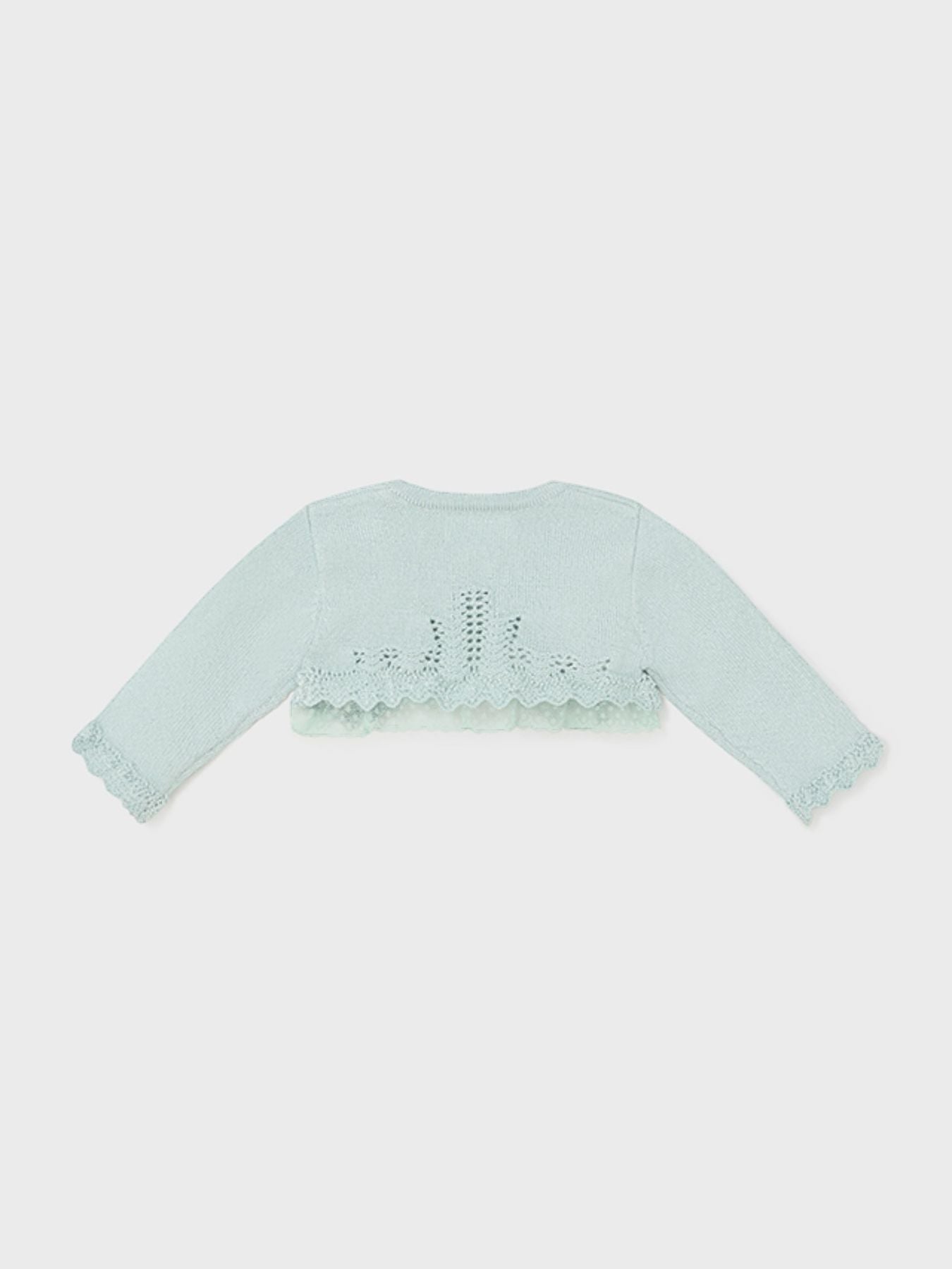 Cardigan cerimonia Bimba VERDE 1377/G -  NANU' BABY