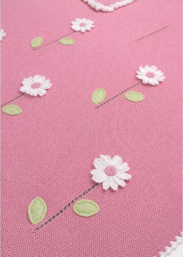 Coperta Neonata Rosa ZULEYA/CO by PICCOLA GIUGGIOLA