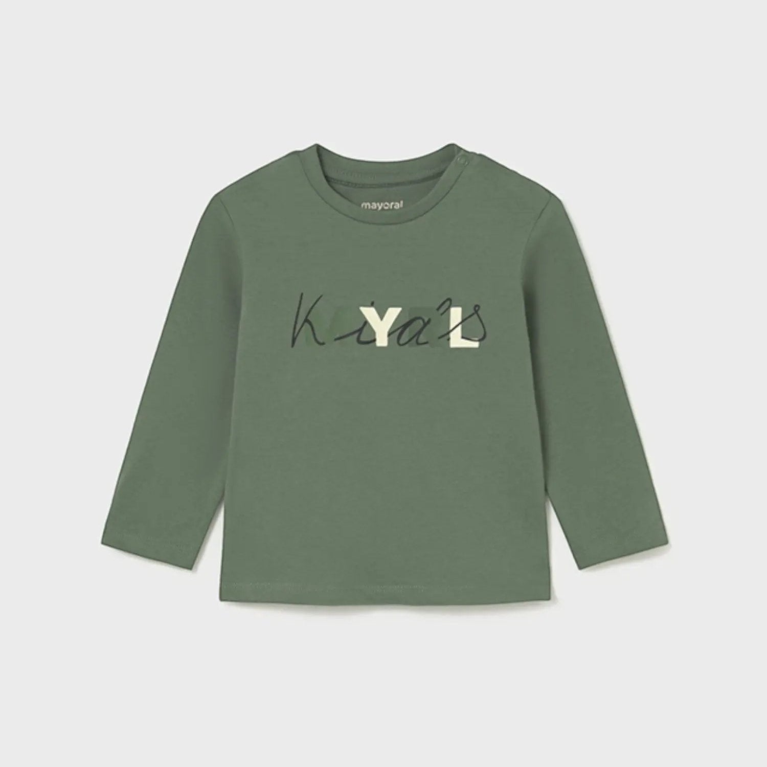 T-shirt Bimbo Verde 108/31 by MAYORAL