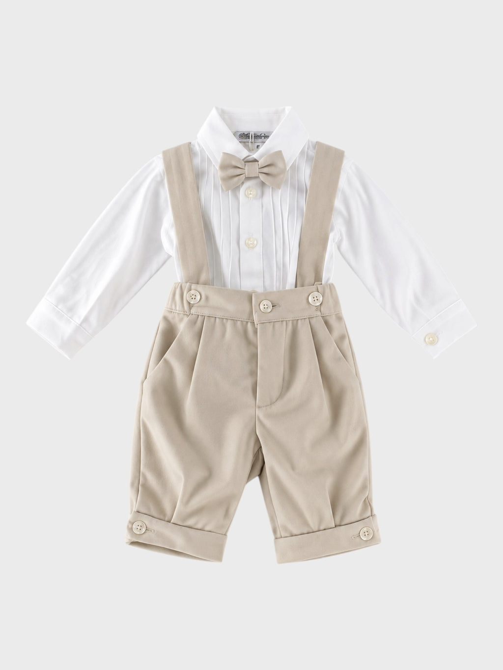 Conjunto Bebé Crema L/1361