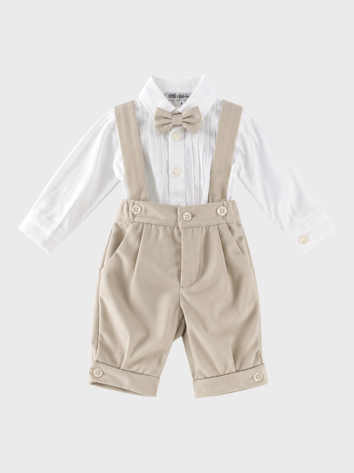 Conjunto Bebé Crema L/1361