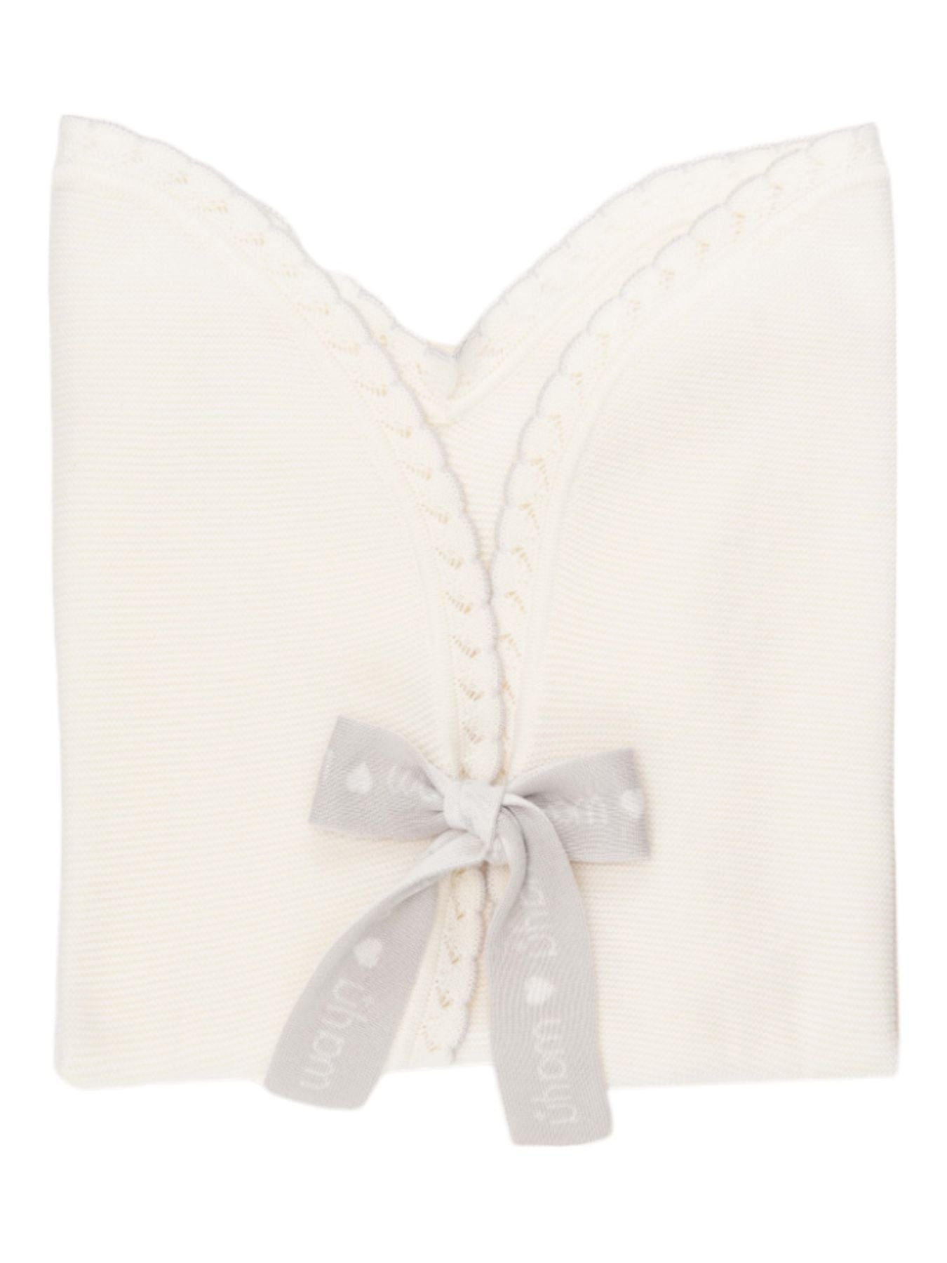 Coperta Cuore Neonato PANNA IBCUORE2 -  NANU' BABY