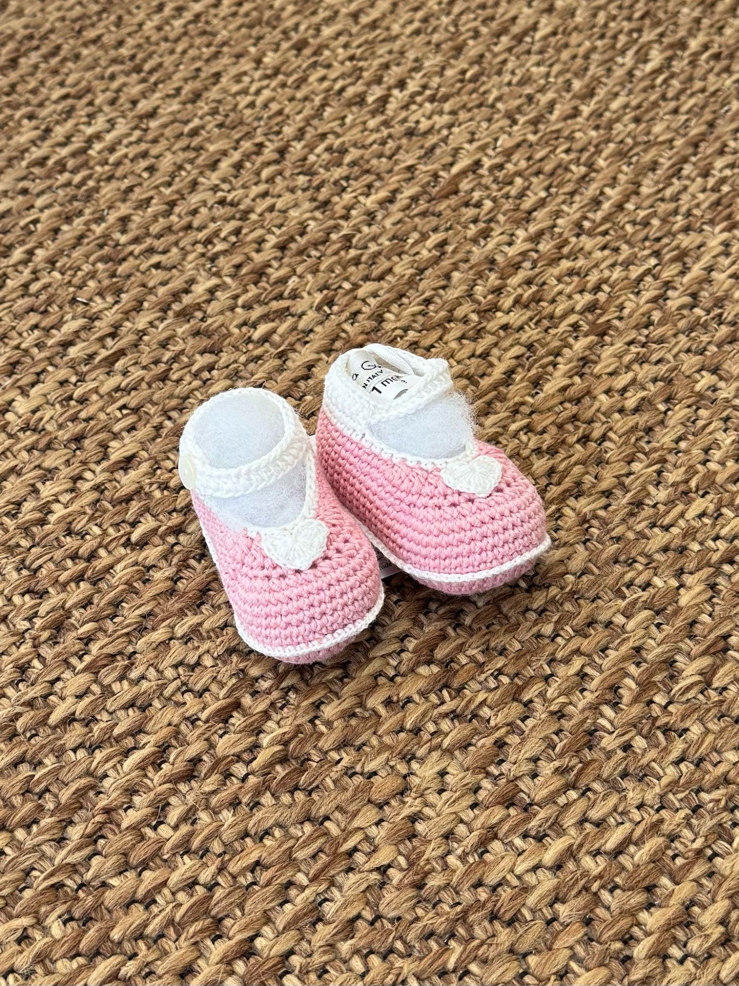 Coordinato Cuore Neonata ROSA TAORMINA 01 -  NANU' BABY