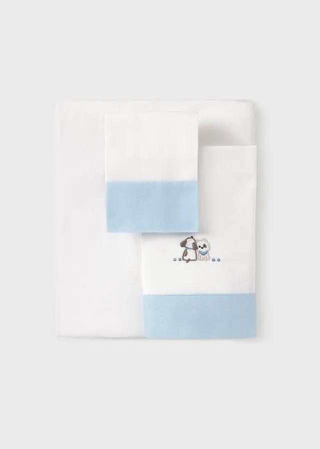 Lenzuolino Neonato Turchese 9121/90 by MAYORAL