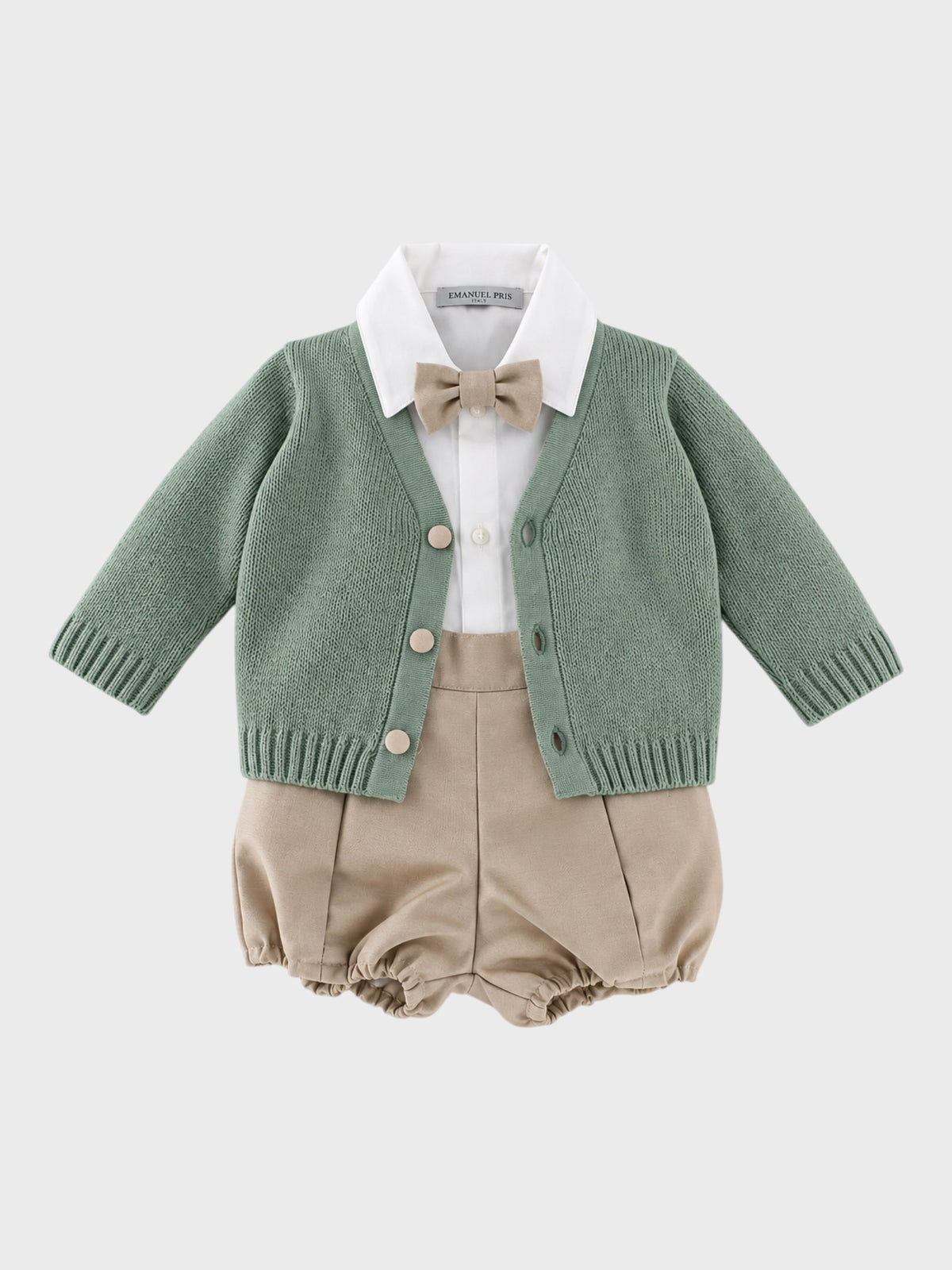 Conjunto Ceremonia Niño Verde ECR0060I