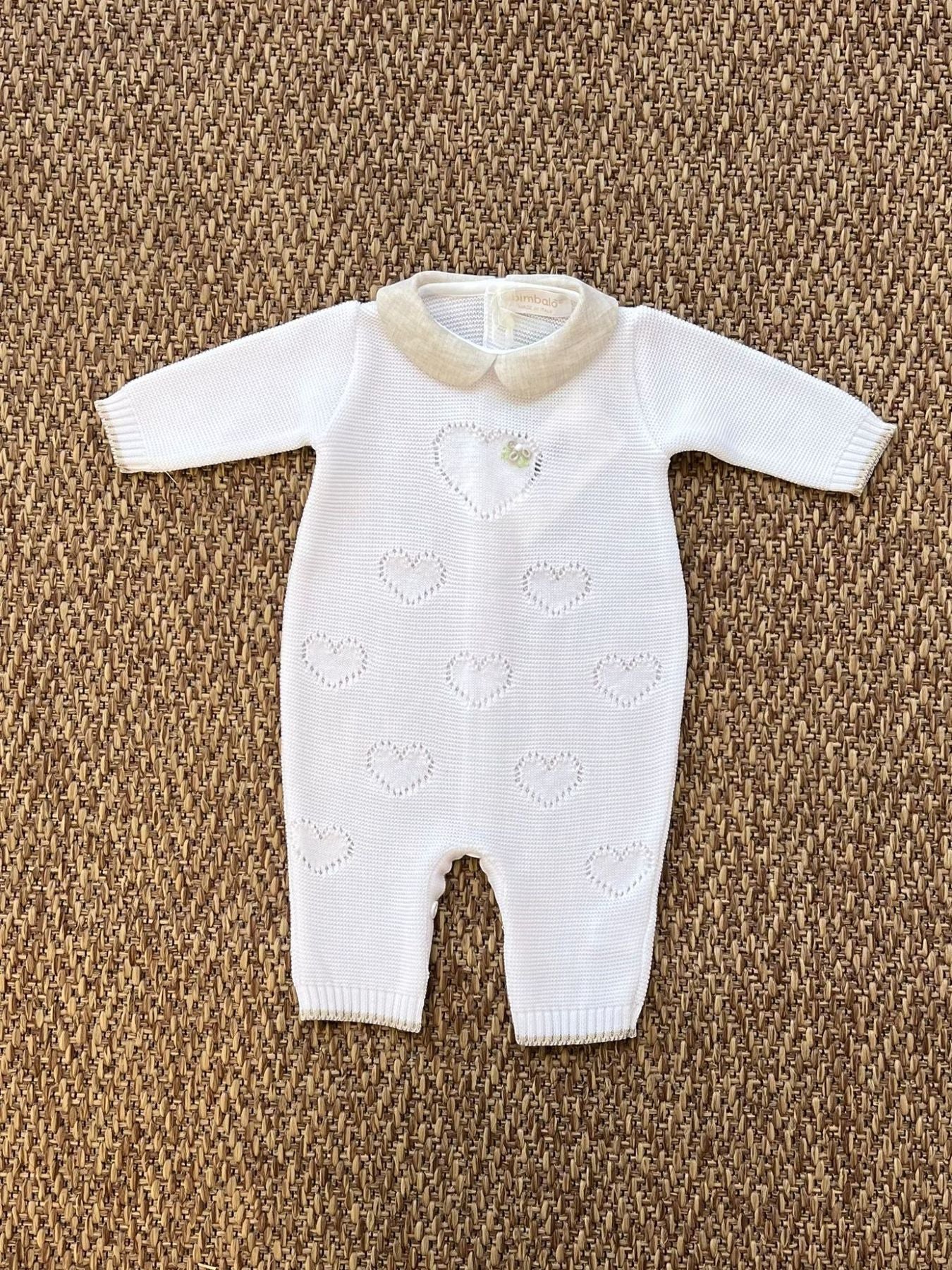 TUTINA Neonata BIANCO CUORE 7137 -  NANU' BABY