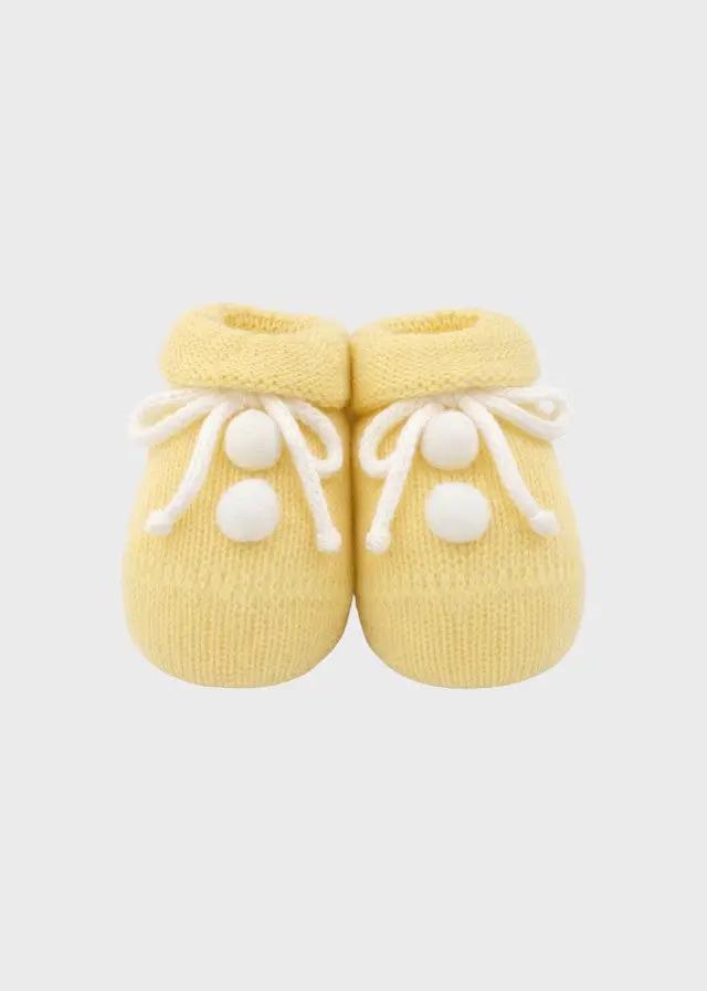 Babbucce Neonata Giallo 3430/754 by BABY LORD