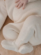 Pantaloni Neonato Bianco CL25293025 by LITTLE DUTCH