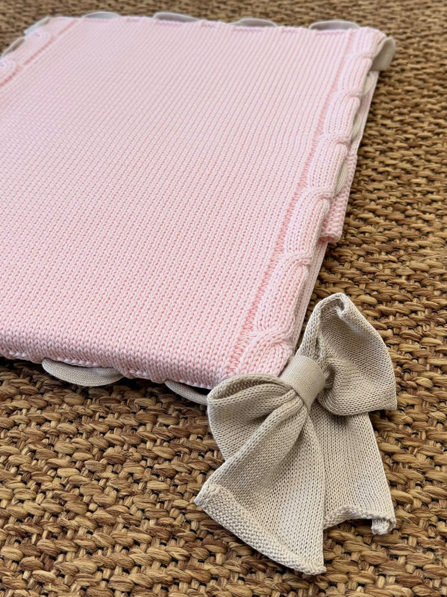 Coperta Neonata ROSA E62/7003 -  NANU' BABY