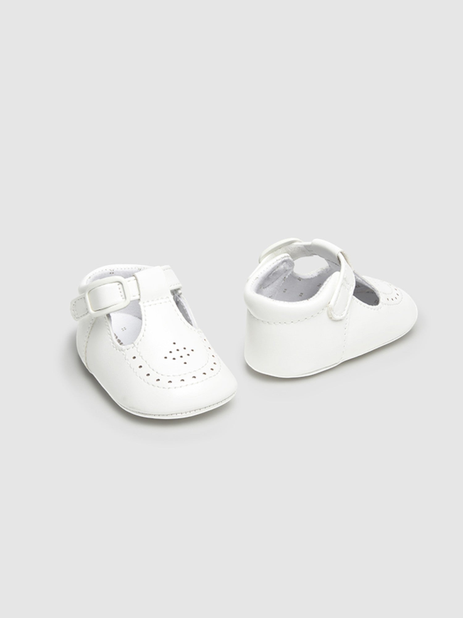 Scarpina Bimbo BIANCO 9893 /B -  NANU' BABY