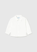 Camicia Bimbo Bianco 124/28 by MAYORAL
