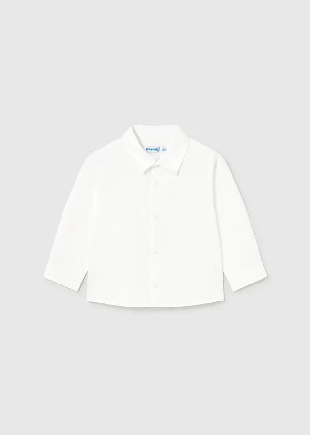 Camicia Bimbo Bianco 124/28 by MAYORAL
