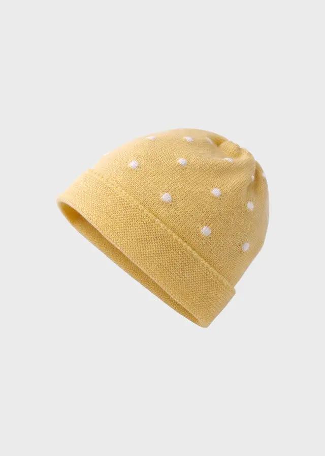 Cuffia Neonata Giallo 3430/651F by BABY LORD