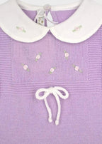 Pagliaccetto Neonata Lilla ROSELLINE 373/L by BABY LORD