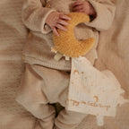 Set Regalo Neonato Beige Peluche Tessuto LD8415