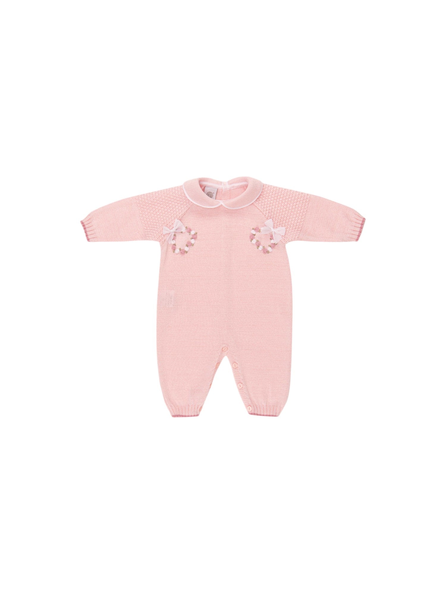 Tutina Neonata ROSA EB2410/R -  NANU' BABY