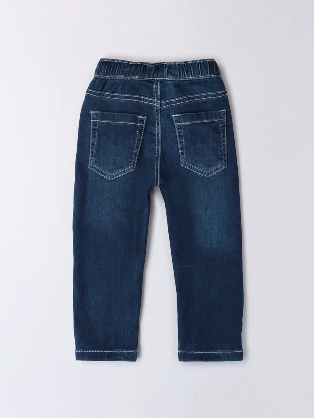 Pantaloni Jeans Bimbo SARABANDA Cotone Denim 0B0337450 Con Elastico In Vita Per Bambini Attivi Primavera Estate 0B033/7450