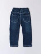 Pantaloni Jeans Bimbo SARABANDA Cotone Denim 0B0337450 Con Elastico In Vita Per Bambini Attivi Primavera Estate 0B033/7450