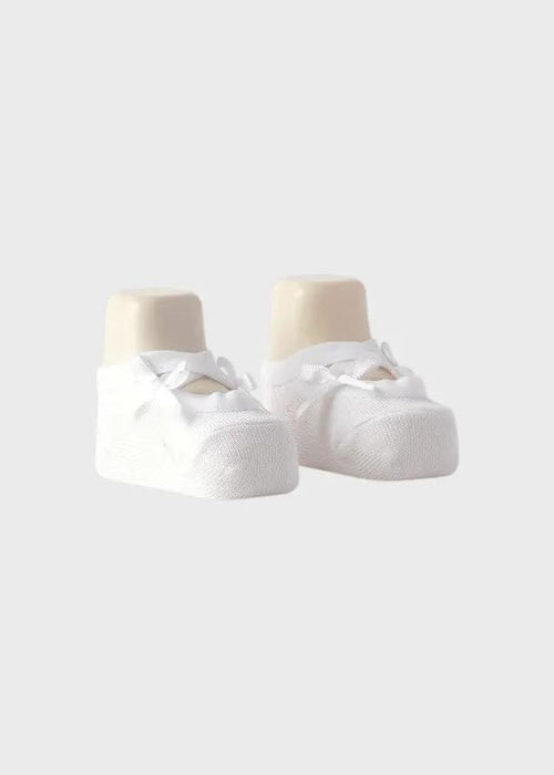 Patucos Bebé Blanco Algodón Poliamida Elastano 3G365/71