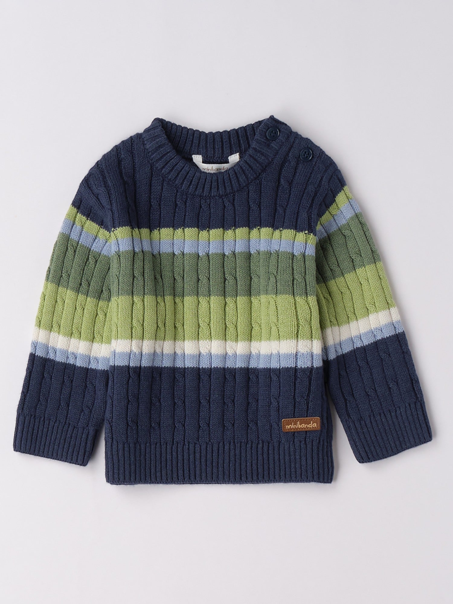 Maglia Chiusa Bimbo Blu 3F655/3656 -  NANU' BABY