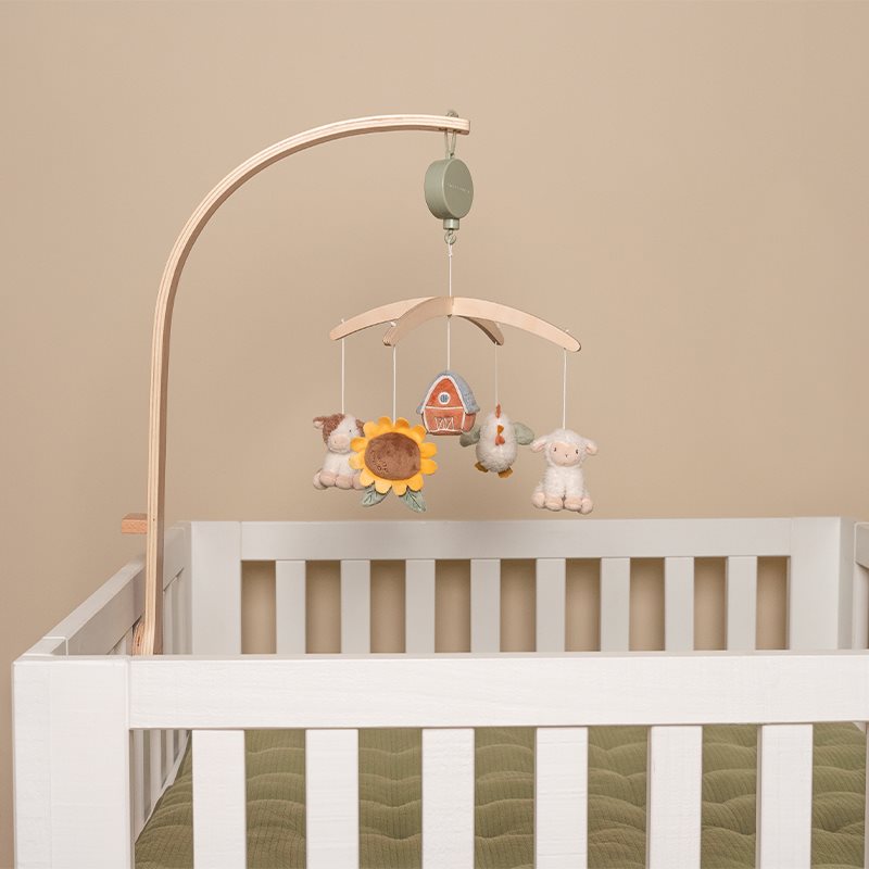 Giostrina musicale in legno Piccola Fattoria  MULTICOLORE LD8818 -  NANU' BABY