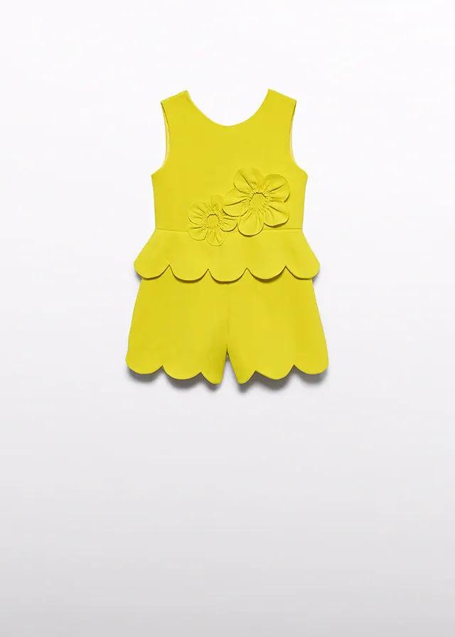 Completo Bimba Giallo 5204/4 by ABEL & LULA