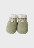 Babbucce Neonata Panna PC05606 by PURE