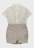 Completo Cerimonia Bimbo Beige 39826 by LILUS
