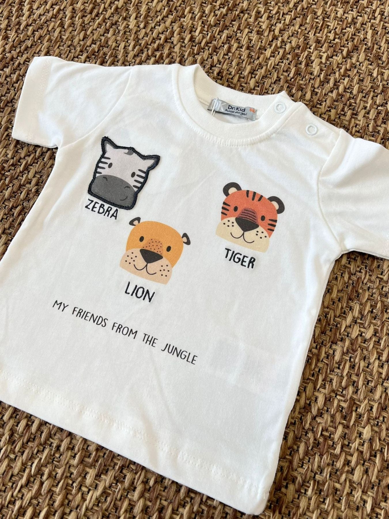 T-shirt Bimbo BIANCO DK515/PV24 -  NANU' BABY