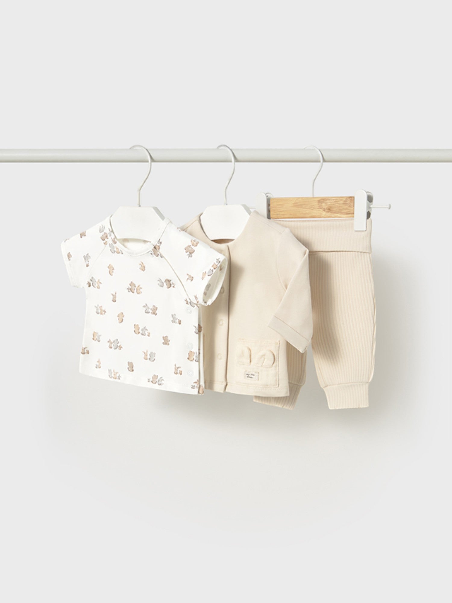 Tuta 3 pezzi Bimba BEIGE 1877 /BE -  NANU' BABY