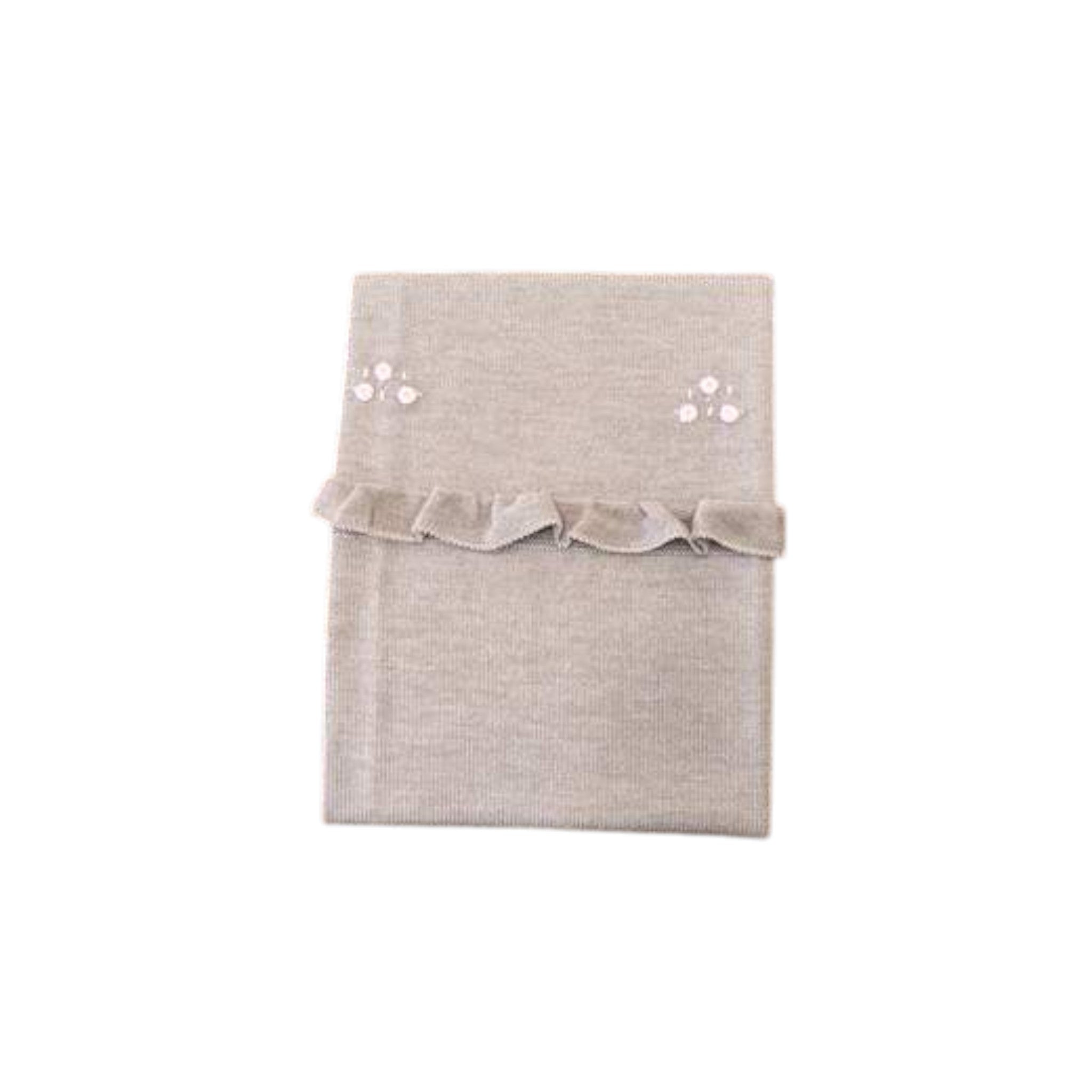 Coperta Rouches Neonata Beige ROUCHES 125