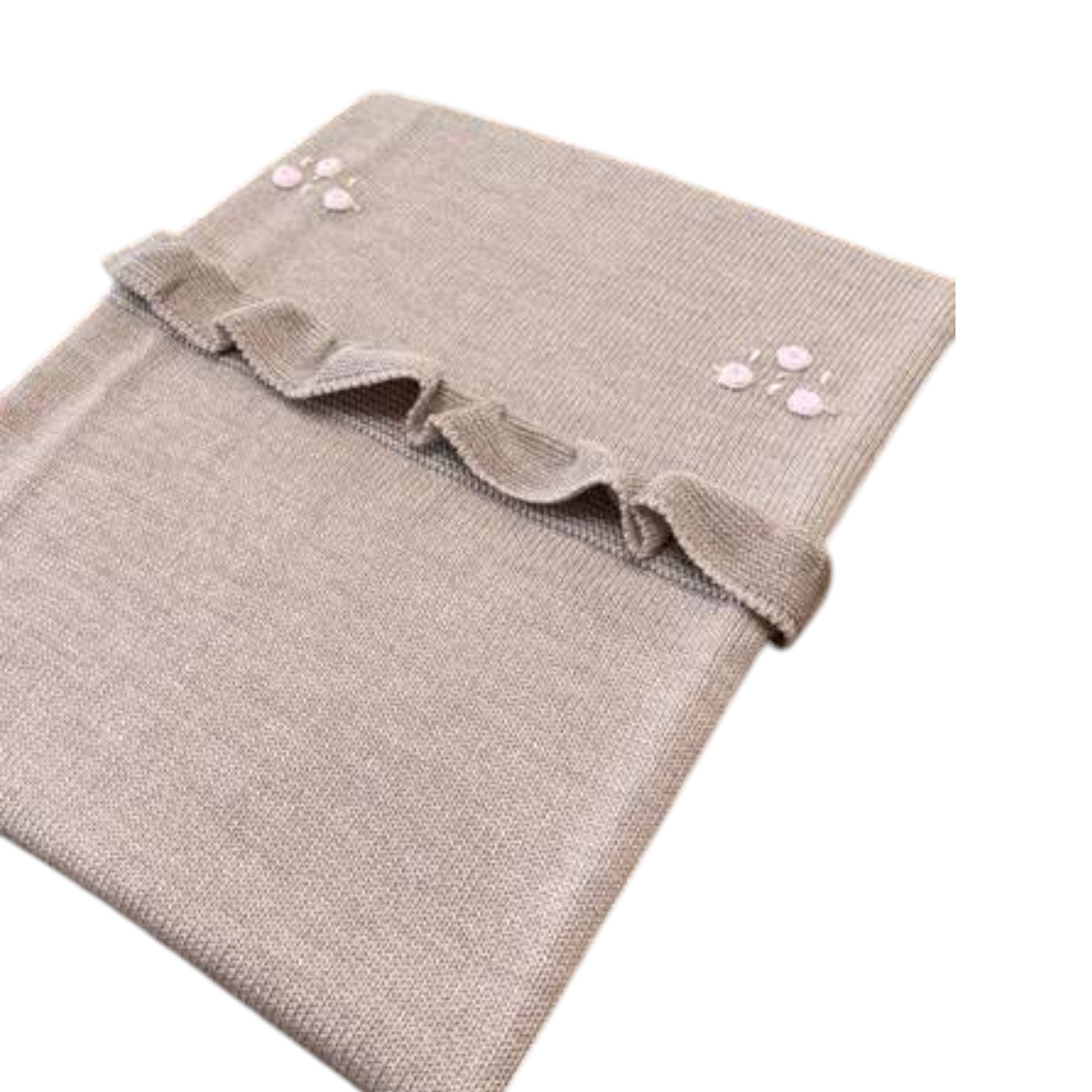 Coperta Rouches Neonata Beige ROUCHES 125