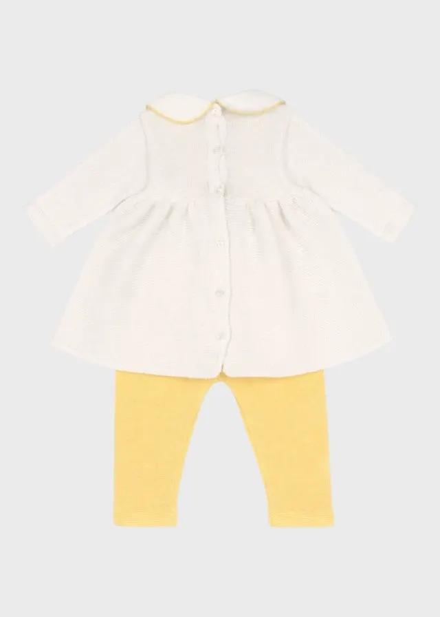 Completo nascita Neonata Bianco FIOCCO/478-G by BABY LORD
