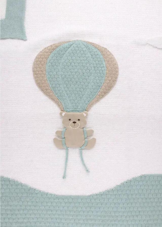 Coperta Neonato Verde EK5080/V by MARLU'