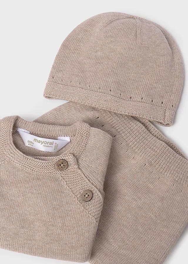 Completo nascita Neonato Beige 9981/43 by MAYORAL