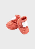 Babbucce Neonata Corallo EL16S by MARLU'