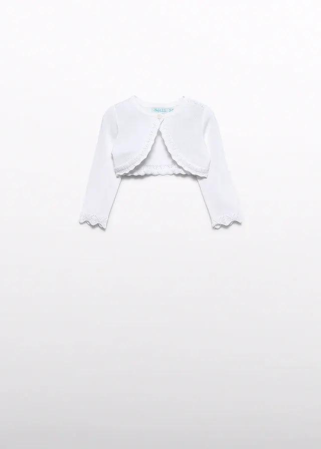 Giacca Bimba Bianco 5301/26 by ABEL & LULA