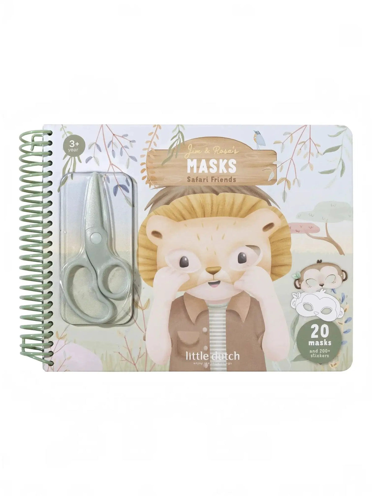 Libro con forbici Multicolore BT126910 by LITTLE DUTCH
