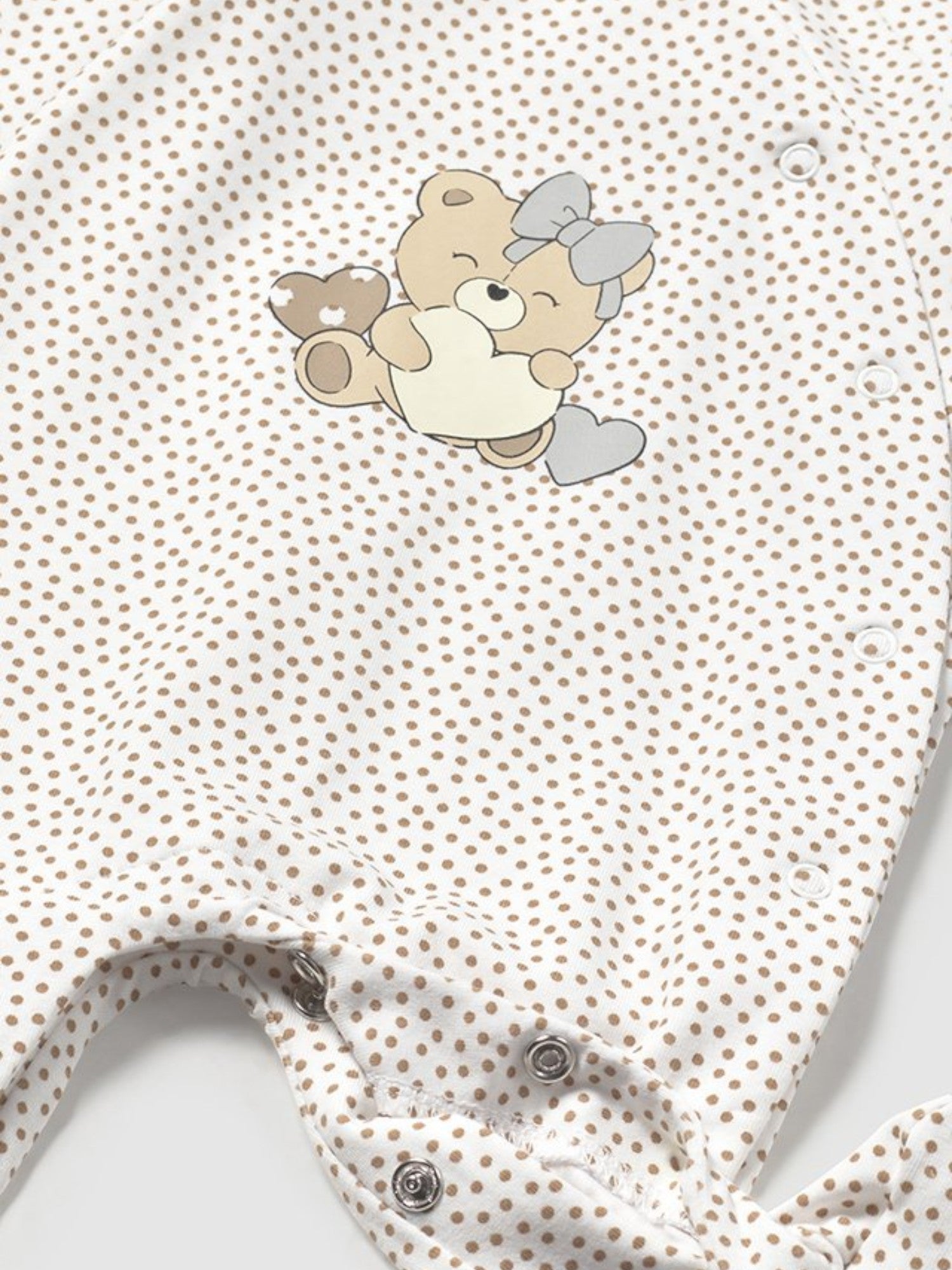 Pigiama lungo Neonata BEIGE 1755 /BE -  NANU' BABY