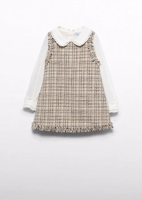 Abito Bimba Beige 5582/4 by ABEL & LULA