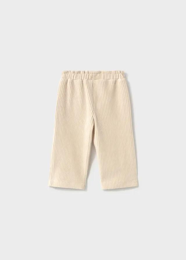 Pantaloni Bimba Avorio 2537/32 by MAYORAL