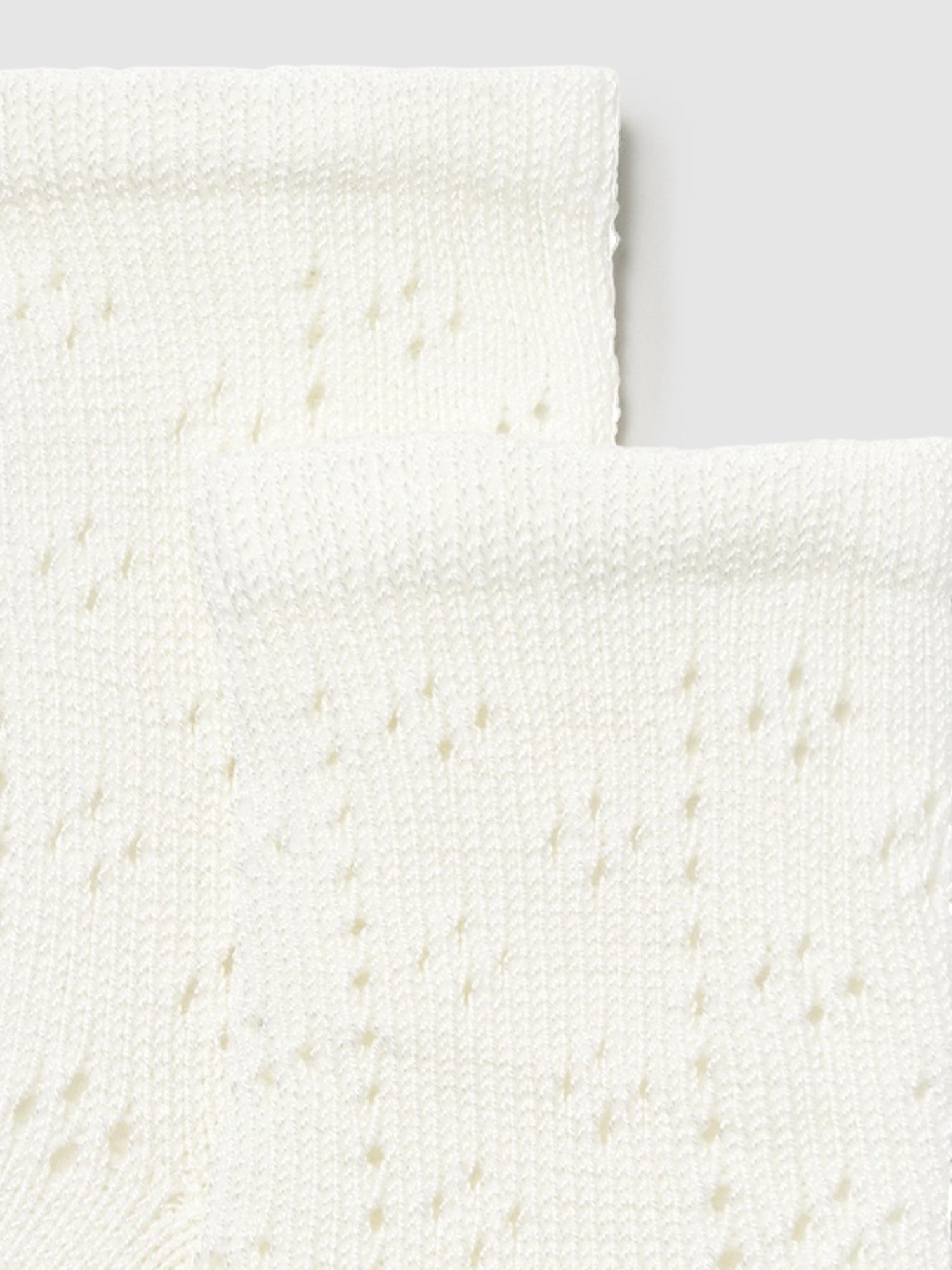 Calzino alto traforato  NATURAL 9864 /N -  NANU' BABY